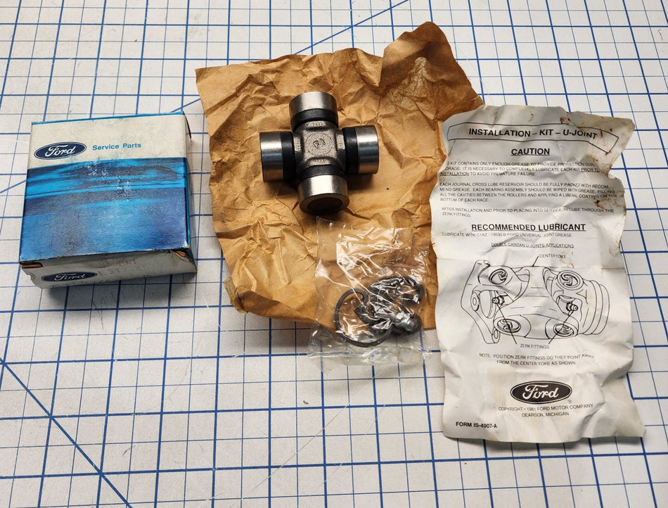 FORD   E3TZ-4635-B  Universal U Joint Kit  Fits Many OEM Spicer