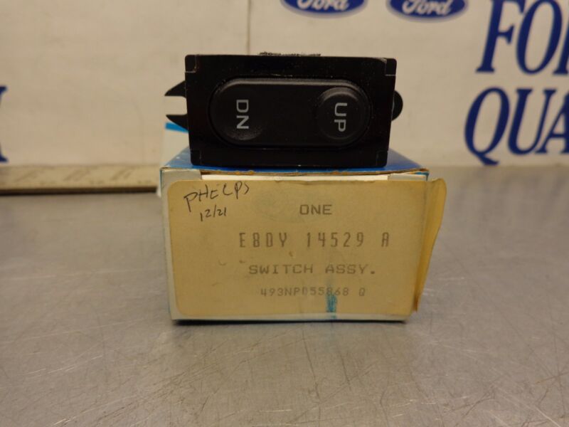 FORD OEM NOS E8OY-14529-A Power Window Switch For Some Lincoln Contine ...