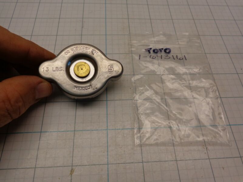 Toro 1-643161 Radiator Cap Also Fits Exmark Kubota Kawasaki Read Below ...