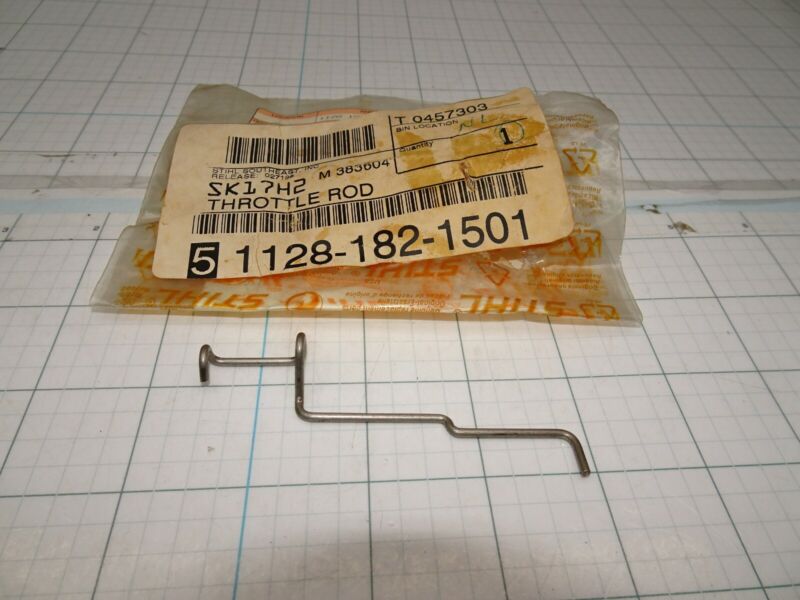 OEM Stihl Throttle Rod & Baffle Set – 1128-121-7000 & 1128-182-1500 – Fits 461 460 046