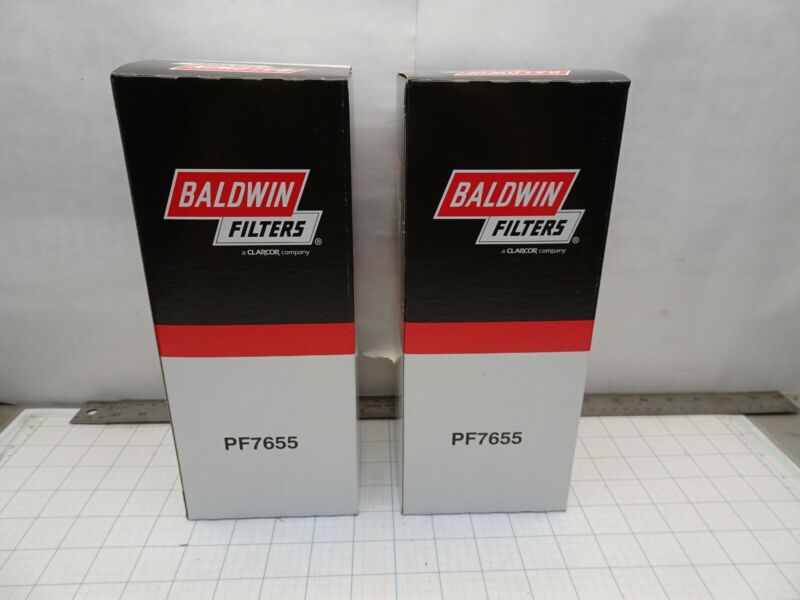 Baldwin PF7655 Fuel Filter Element Made in USA QTY 2 You Get 2 Filters ...