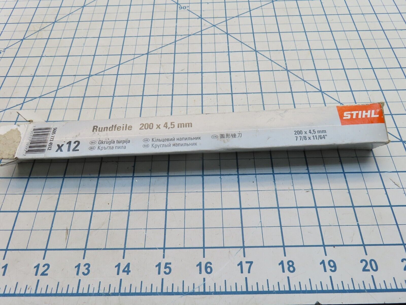 Stihl 5605 773 4512 Chainsaw Sharpening File Round 11/64