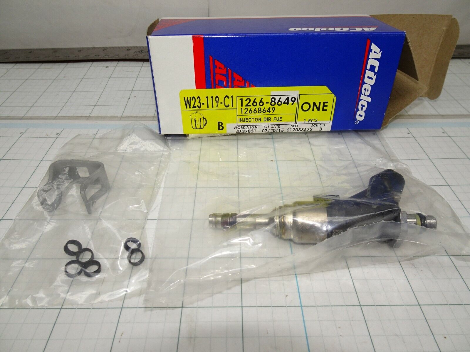 GM 12668649 Fuel Injector Factory Sealed OEM NOS – Cottonwood Surplus Sales