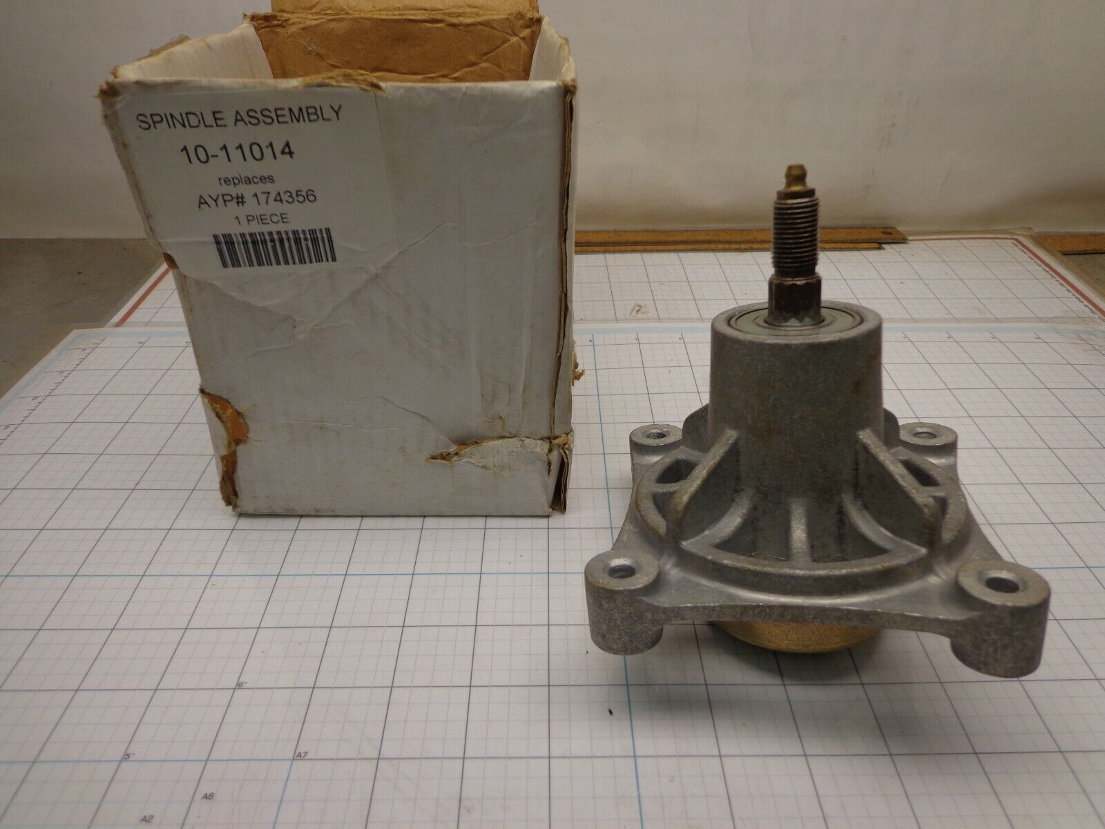 Rotary 11014 Spindle Assembly Replace AYP 174356 Husqvarna 532174356 5 ...