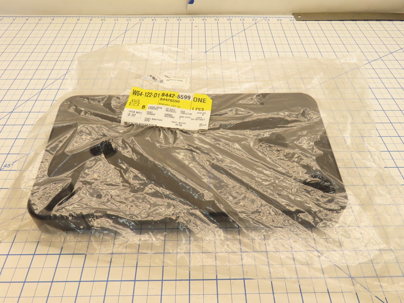 GM 84426599 Front License Plate Bracket Mount Factory Sealed General M ...
