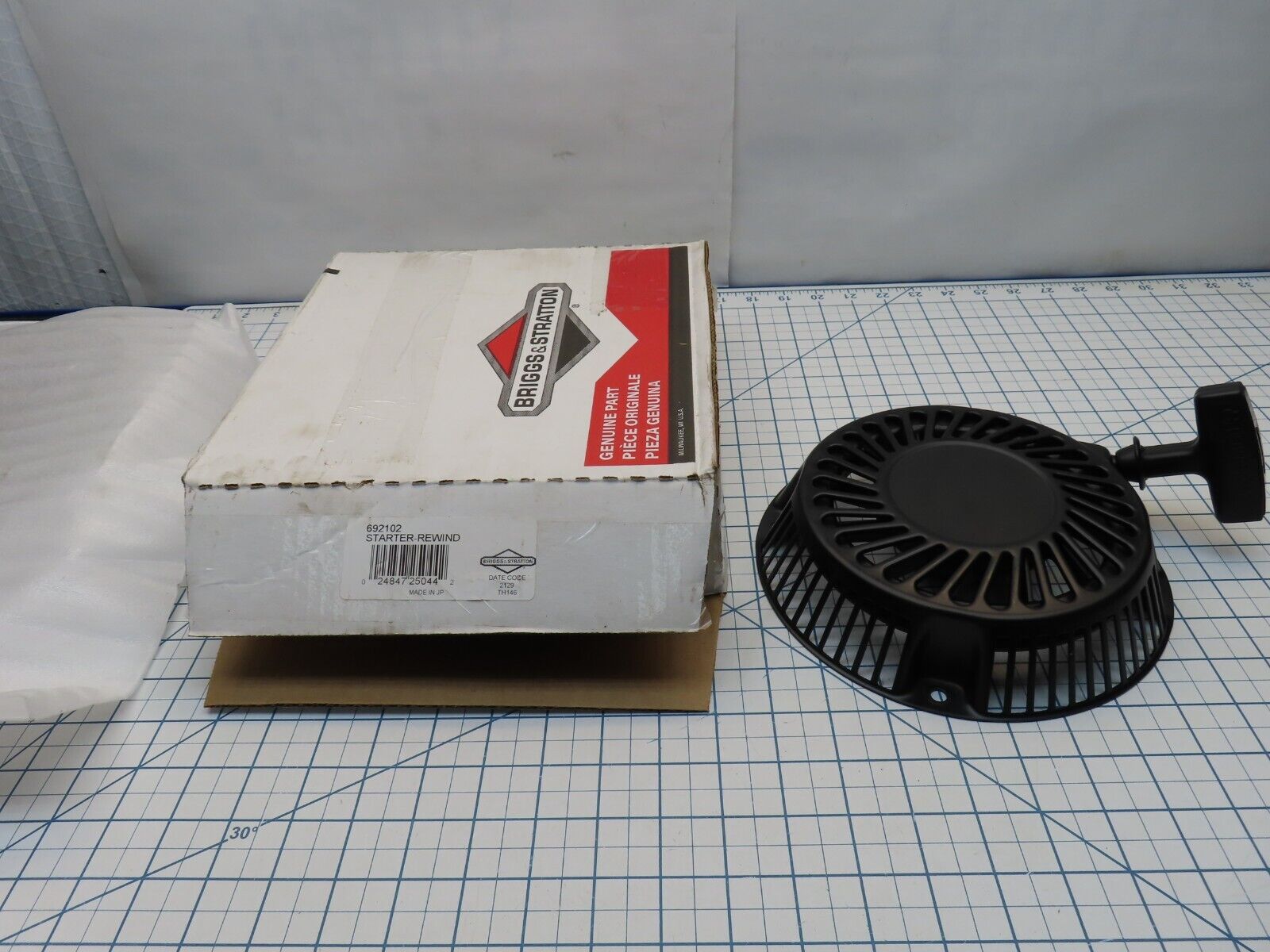 Briggs & Stratton 692102 Recoil Rewind Starter Assembly Steel 492194 O ...