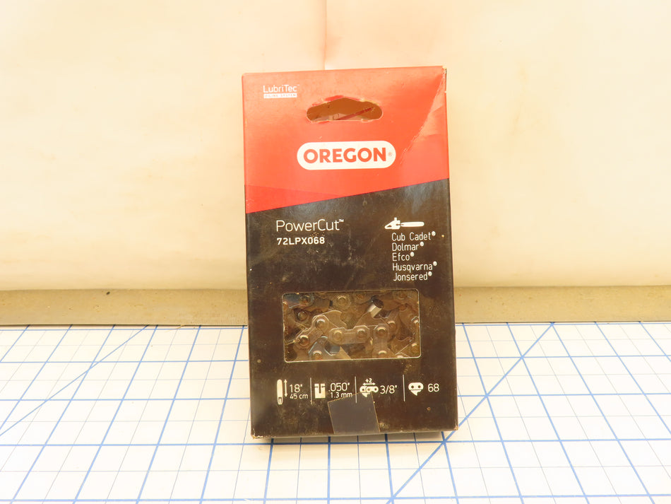 Oregon 72LPX068 PowerCut Chainsaw Chain 18" .050" 3/8" 68 DL Fit Husqvarna Efco