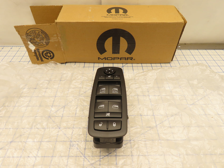 Mopar 68262252AC Power Window Switch Assembly Master Drivers LH