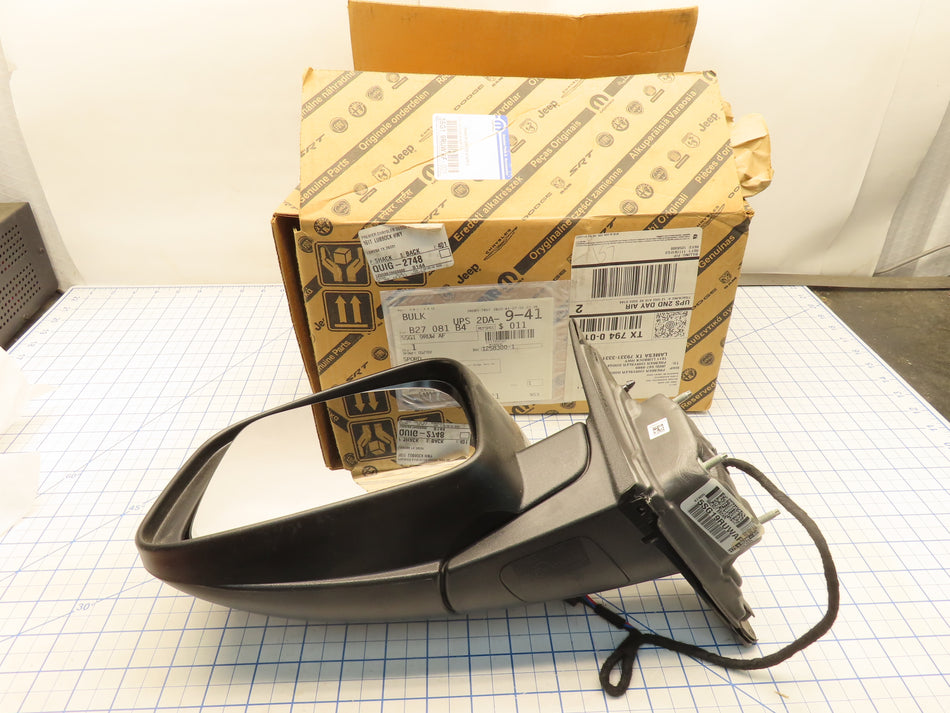 Mopar 5SG19RUWAF Side View Mirror Heated Drivers LH Walnut Brown Painted