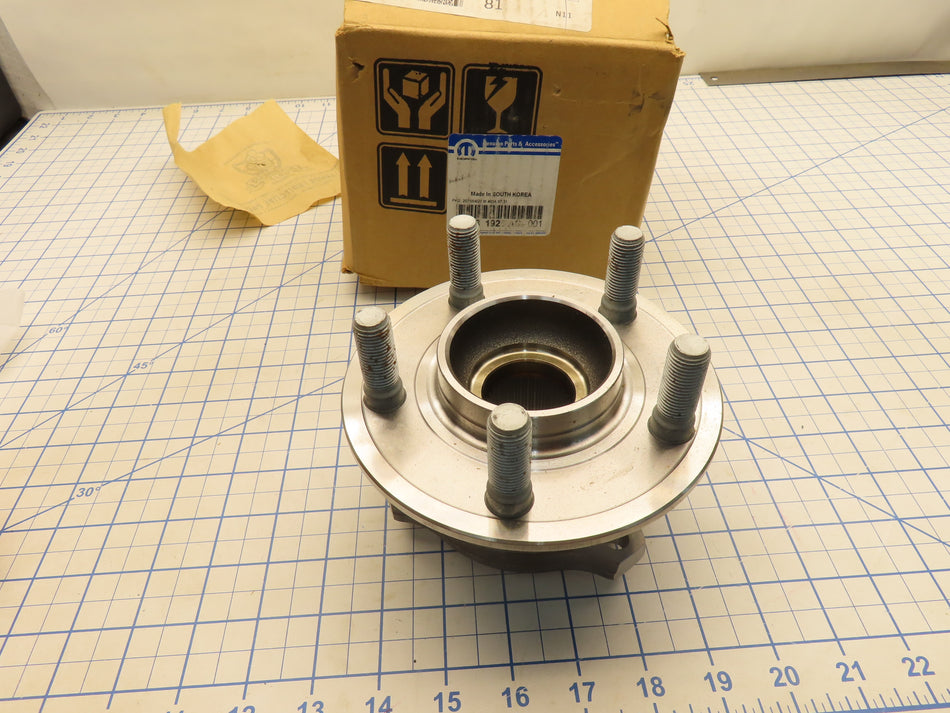 Mopar 05181925AC Front Wheel Hub Bearing Assembly Box Trashed