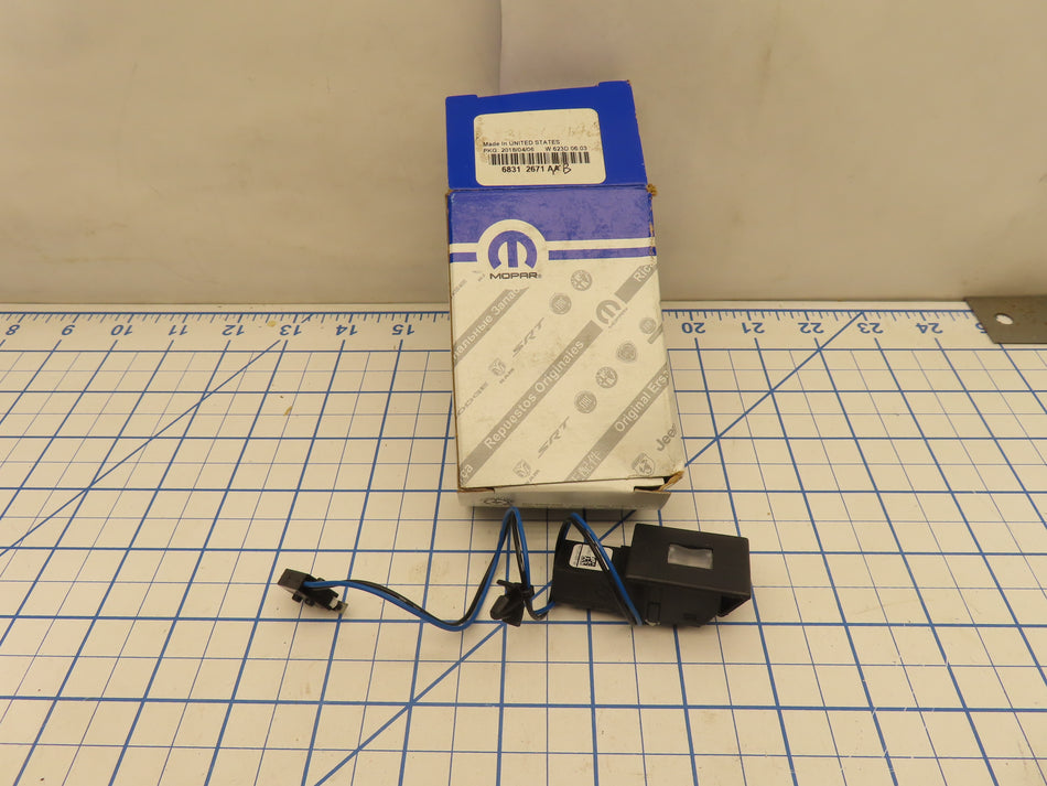 Mopar 68312671AA 68312671AB Glove Box Light and Switch