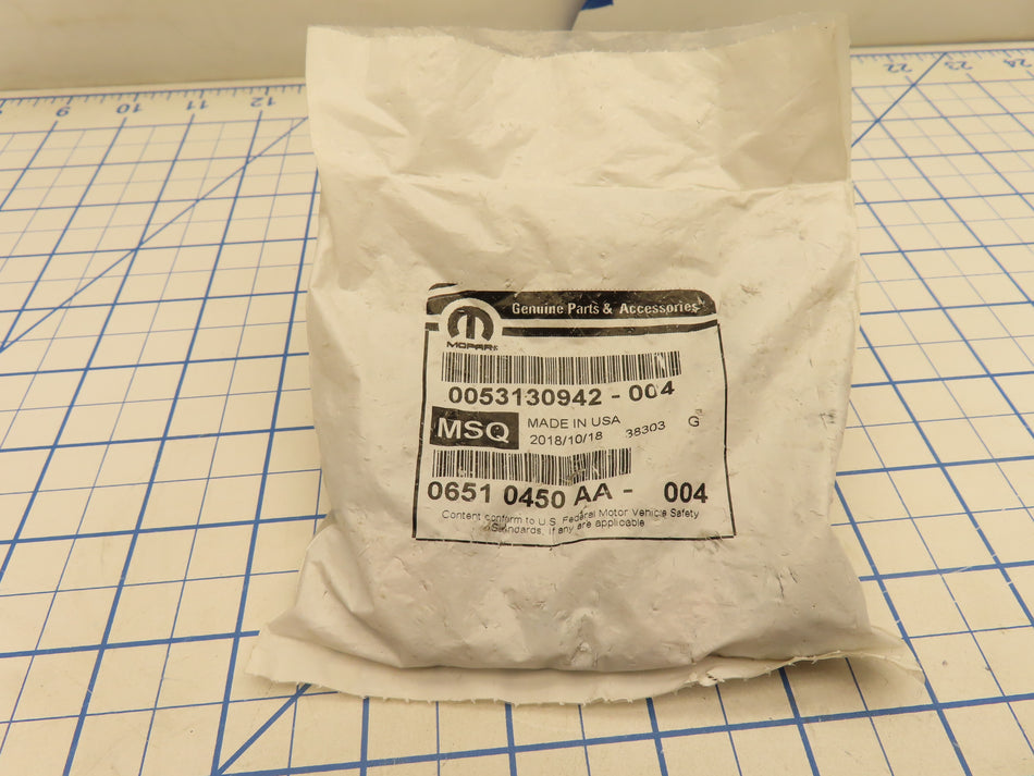 Mopar 06510450AA Brake Caliper Mounting Bolt 4 Pack Factory Sealed