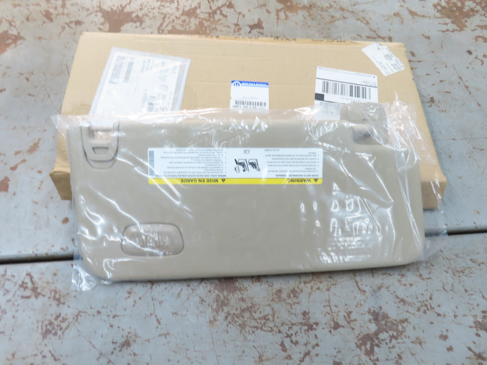 Mopar 6BP12HL1AE Sun Visor LH Left Drivers