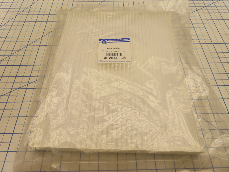 Mopar 68542125AA Cabin Air Filter Factory Sealed