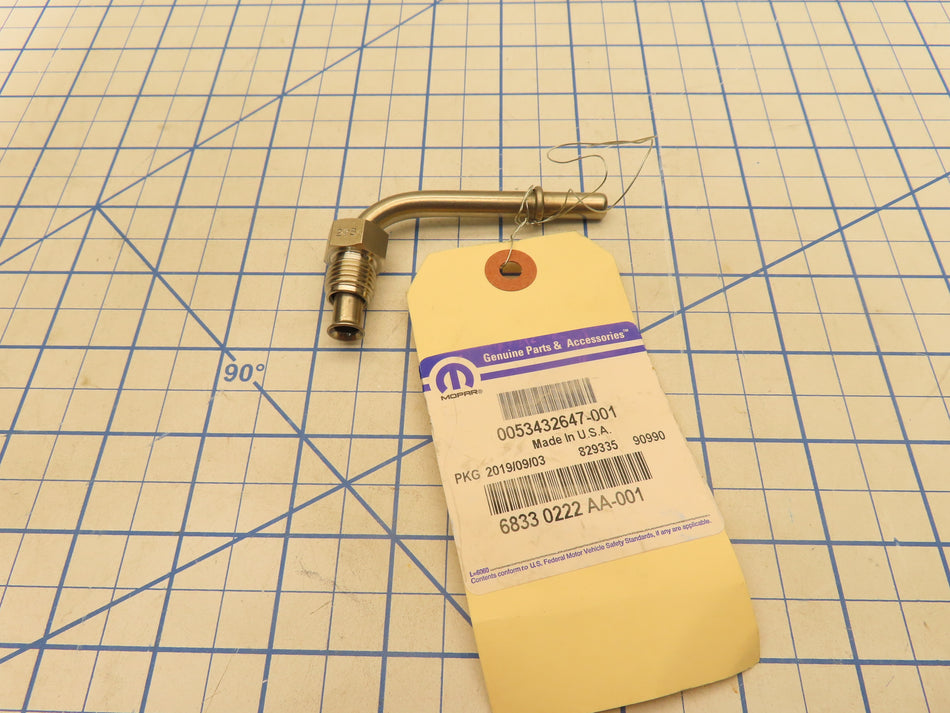 Mopar 68330222AA Exhaust Pressure Tube Front