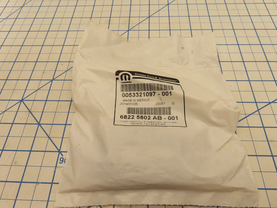 Mopar 68225802AB Remote Key Fob Battery Unknown Factory Sealed