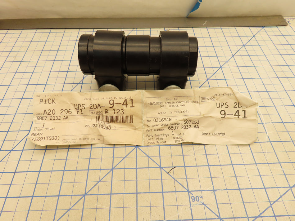 Mopar 68072032AA Adjuster Sleeve Tube for Tie Rod Lite Oxidation on Threads