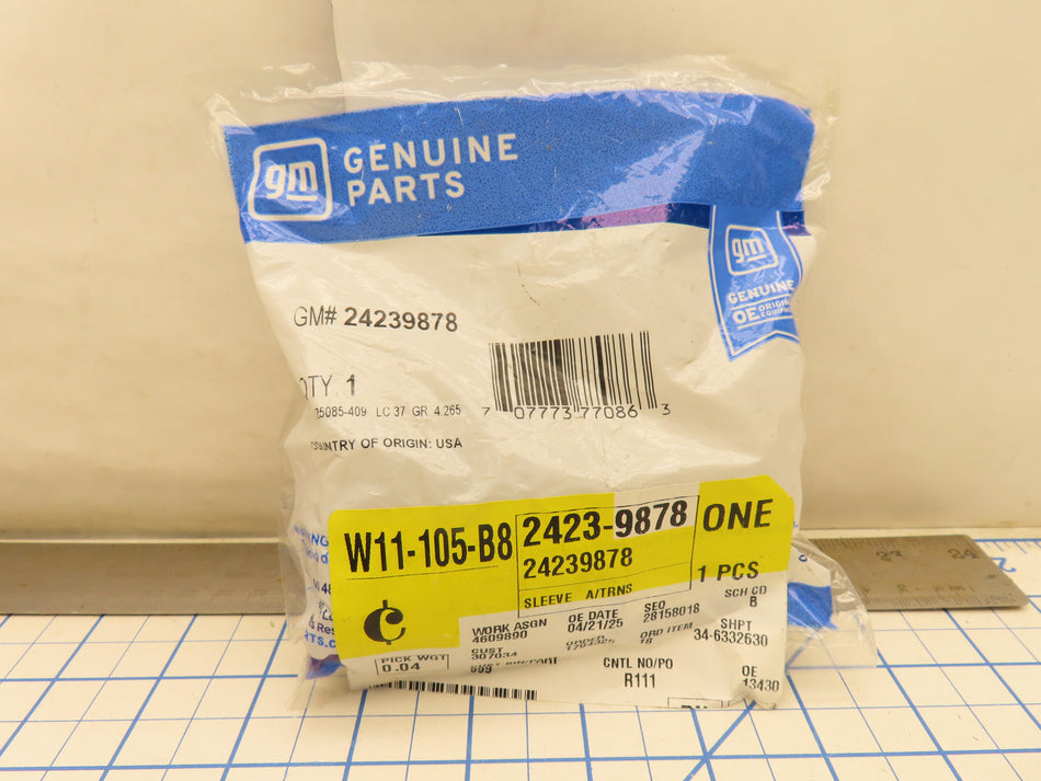 GM 24239878 Transmission Wiring Passage Sleeve Factory Sealed General Motors