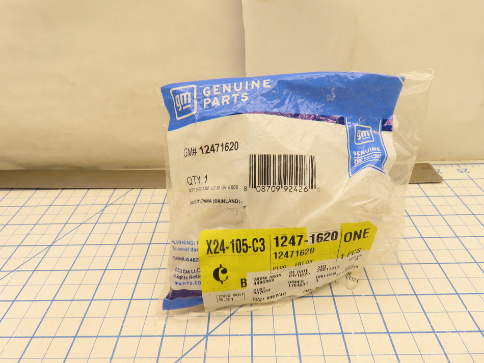GM 12471620 Front Differential Filler Plug Factory Sealed General Motors