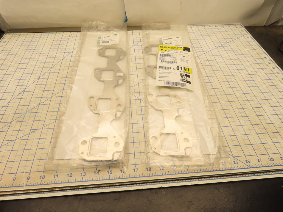 GM 98002804 Exhaust Manifold Gasket 2 Pack Factory Sealed General Motors
