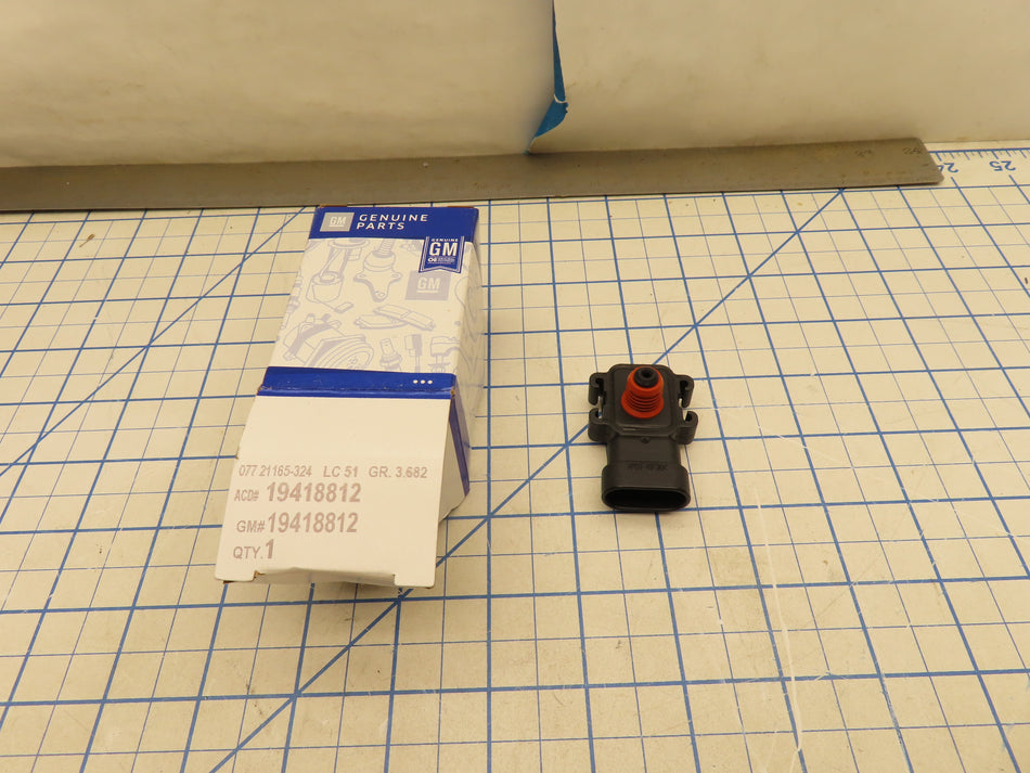 GM 19418812 MAP Manifold Absolute Pressure Sensor General Motors